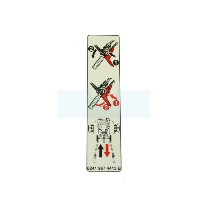 Autocollant pour Stihl / Viking (62419674415)